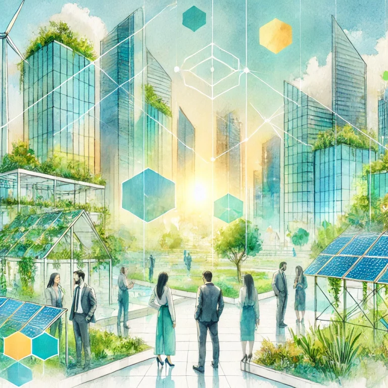 Image de professionnels collaborant dans le cadre d'une action collective environnementale, symbole de la transition écologique et de l'innovation durable.