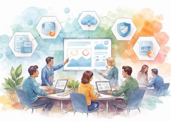 Illustration d’un projet collectif de certification montrant les enjeux de cadrage, de valeur économique et de coopération autour du numérique